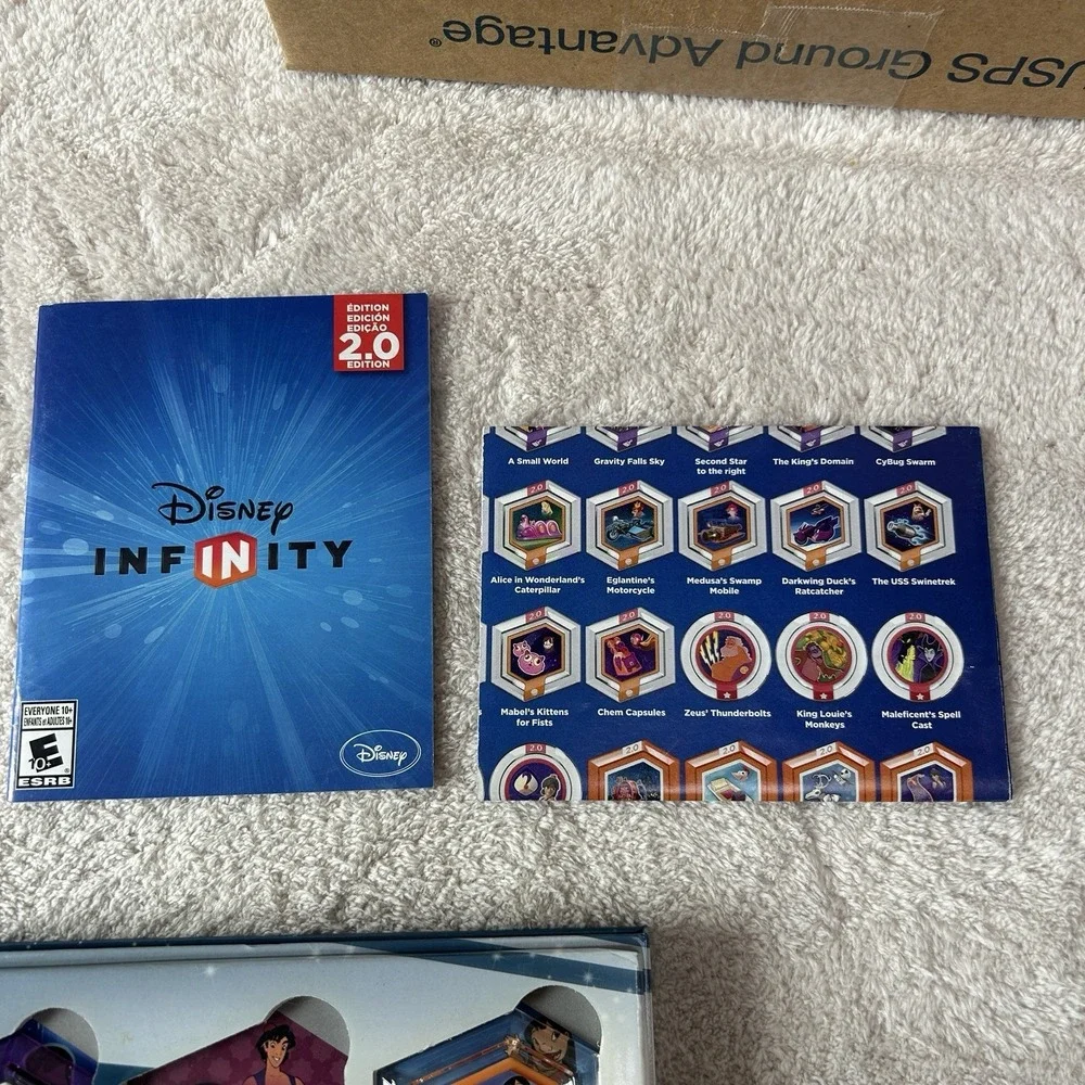 Disney‎ Infinity Originals Power Disc Album Book Storage Case 3 Discs